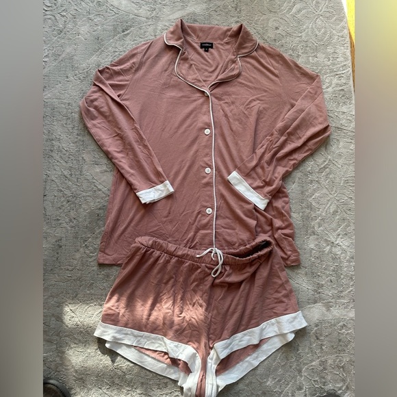 Cosabella Bella Pajama Set - Boxer Style - Size Medium - Blush - Picture 11 of 11